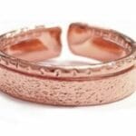 Catherine Bijoux Δαχτυλίδια D9175-Ροζ Χρυσό-Ορείχαλκος επιμετάλλωση