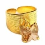 Catherine Bijoux Δαχτυλίδια D1002-Χρυσό-Ορείχαλκος επιμετάλλωση