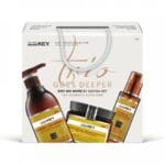 Saryna Key Trio Goes Deeper - Dry No More For Coarse & Thick Hair (Shampoo 500ml, Oil 110ml & Butter 500ml)