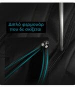 Tigernu T-B3106 Υφασμάτινo Σακίδιο Πλάτης Για Laptop 17'' Σε Χρώμα Μαύρο - Image 8