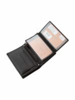 Lavor 1-3315 Δερμάτινο Ανδρικό Πορτοφόλι Με RFID Μαύρο - Image 4