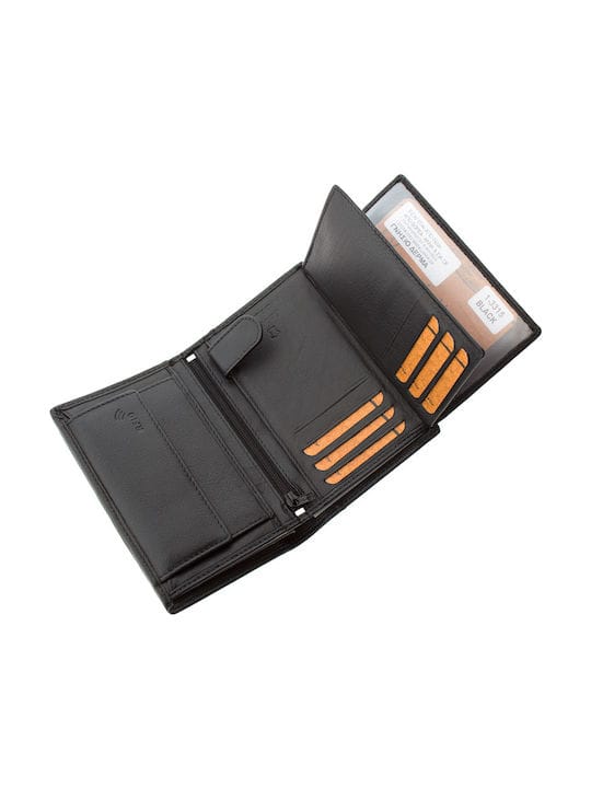 Lavor 1-3315 Δερμάτινο Ανδρικό Πορτοφόλι Με RFID Μαύρο - Image 3
