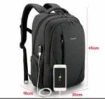 Tigernu T-B3399 Υφασμάτινo Σακίδιο Πλάτης Για Laptop 15,6'' Σε Χρώμα Μαύρο - Image 3