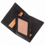 Lavor 1-2101 Δερμάτινο Ανδρικό Μικρό Slim Πορτοφόλι Με RFID Μαύρο - Image 3