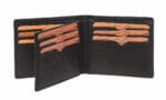Lavor 1-2105 Δερμάτινο Ανδρικό Μικρό Slim Πορτοφόλι Με RFID Μαύρο - Image 2