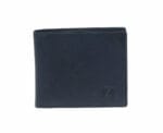 Lavor 1-2105 Δερμάτινο Ανδρικό Μικρό Slim Πορτοφόλι Με RFID Μπλε