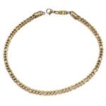 Original Mens Fashion Ανδρική Αλυσίδα Λαιμού Rope Premium Golden Πλάτους 5mm και Μήκους 58cm Από Ατσάλι 316L