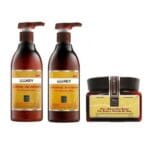 Saryna Key Damage Repair Trio Small Pack (Shampoo 300ml,Conditioner 300ml,Repair Butter 300ml)