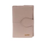 Lavor 1-6016 Μικρό Δερμάτινο Γυναικείο Πορτοφόλι Με RFID Ροζ