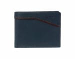 Lavor 1-6035 Δερμάτινο Ανδρικό Πορτοφόλι Με RFID Μπλε