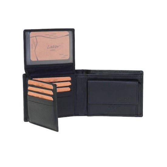 Lavor 1-3731 Δερμάτινο Ανδρικό Πορτοφόλι Με RFID Μπλε - Image 2