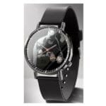 Super Kids Παιδικό Αναλογικό Ρολόι Με Λουράκι Από Καουτσούκ/Πλαστικό Batman Love And Hate Μαύρο