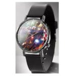 Super Kids Παιδικό Αναλογικό Ρολόι Με Λουράκι Από Καουτσούκ/Πλαστικό Iron Man Κόκκινο