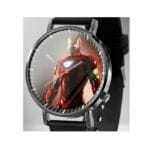 Super Kids Παιδικό Αναλογικό Ρολόι Με Λουράκι Από Καουτσούκ/Πλαστικό Iron Man Power Κόκκινο - Image 2