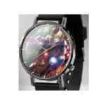 Super Kids Παιδικό Αναλογικό Ρολόι Με Λουράκι Από Καουτσούκ/Πλαστικό Iron Man Κόκκινο - Image 2