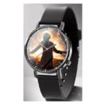 Super Kids Παιδικό Αναλογικό Ρολόι Με Λουράκι Από Καουτσούκ/Πλαστικό Joker On Fire Πορτοκαλί