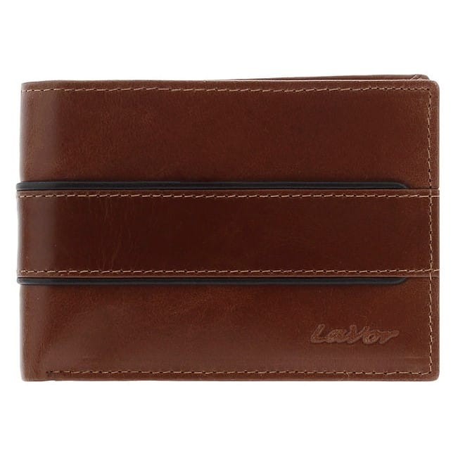 Lavor 1-3789 Δερμάτινο Ανδρικό Πορτοφόλι Κονιάκ - Image 1