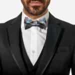 Ανδρικό Παπιγιόν Original Men's Fashion Καρό σε Χρώμα Καφέ - Image 2