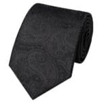 Ανδρική Γραβάτα Original Men's Fashion Black Garden 6cm