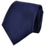 Ανδρική Γραβάτα Original Men's Fashion Black Thin Stripes Μπλε 6cm