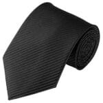 Ανδρική Γραβάτα Original Men's Fashion Black Thin Stripes Μαύρο 6cm