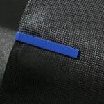 Set Ανδρικά Μανικετόκουμπα Original Men's Fashion Από Ατσάλι Σε Ασημί και Μπλε Blue Stripes - Image 3