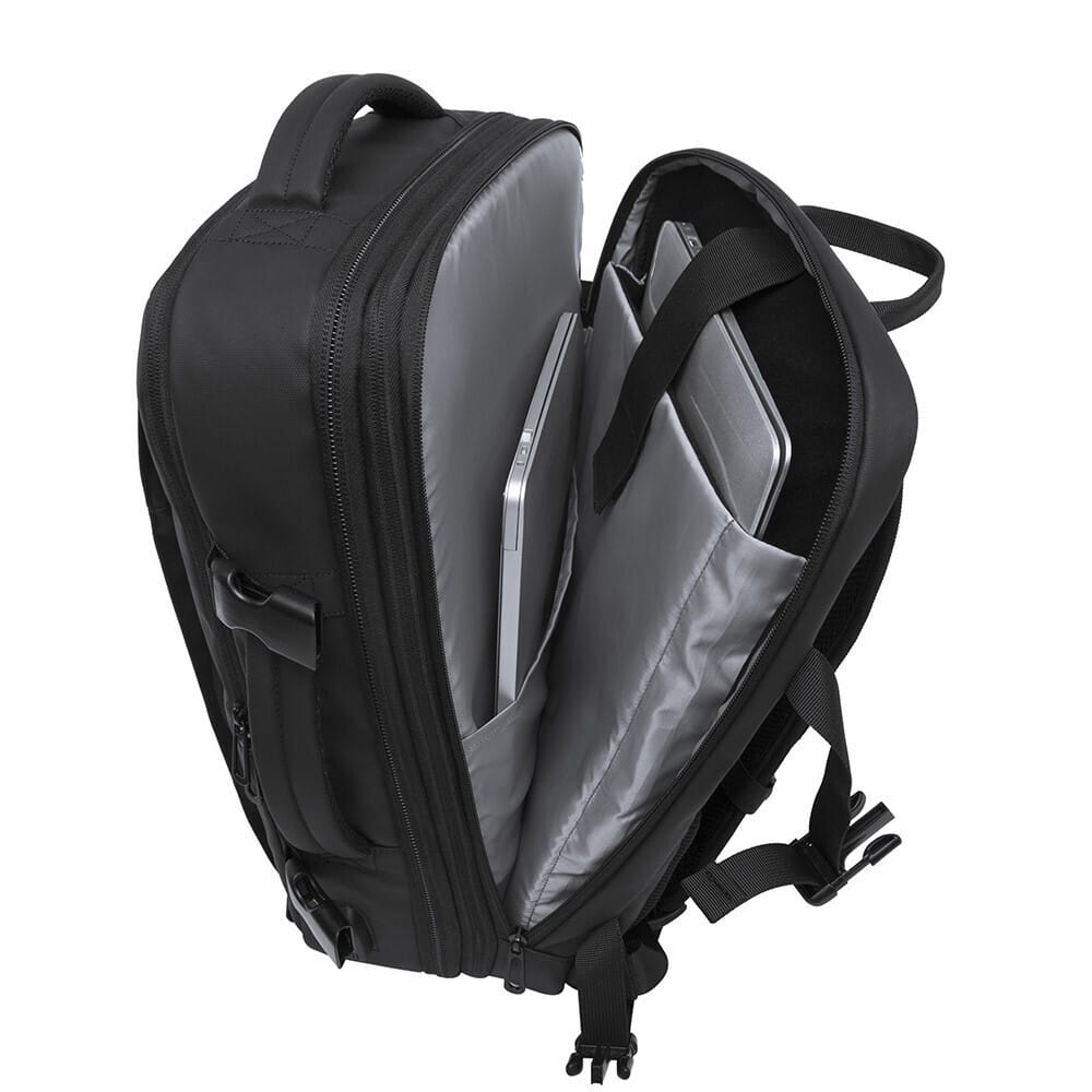Bange 1908 Plus Αδιάβροχη Τσάντα Πλάτης για Laptop 17.3" Σε Χρώμα Μαύρο - Image 3