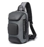 Bange 7086 Ανδρική Τσάντα Στήθους Σε Χρώμα Γκρι