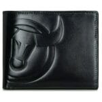 Bull Captain QB0203-H Δερμάτινο Ανδρικό Πορτοφόλι Μαύρο