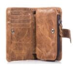 Bull Captain QB-V 01 Δερμάτινο Ανδρικό Πορτοφόλι με RFID Ταμπά - Image 2