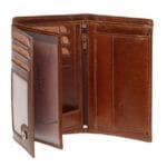 Lavor 1-3211 Δερμάτινο Ανδρικό Πορτοφόλι Καρτών RFID Κονιάκ - Image 2