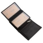 Lavor 1-3211 Δερμάτινο Ανδρικό Πορτοφόλι Καρτών RFID Μαύρο - Image 3