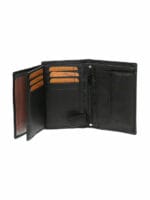 Lavor 1-3211 Δερμάτινο Ανδρικό Πορτοφόλι Καρτών RFID Μαύρο - Image 5