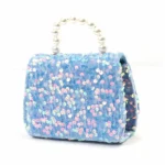 Pink Lady Παιδική Τσάντα Ώμου / Χιαστί Υφασμάτινη Butterfly Σε Μπλε - Image 2