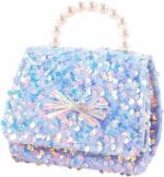 Pink Lady Παιδική Τσάντα Ώμου / Χιαστί Υφασμάτινη Butterfly Σε Μπλε - Image 4