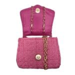 Pink Lady Παιδική Τσάντα Ώμου / Χιαστί Υφασμάτινη Princess Σε Φούξια - Image 4