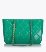 Axel 1010-3243 Γυναικεία Τσάντα Ώμου Με Αλυσίδα Σε Green - Image 3