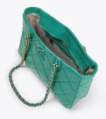 Axel 1010-3243 Γυναικεία Τσάντα Ώμου Με Αλυσίδα Σε Green - Image 5