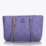 Axel 1010-3243 Γυναικεία Τσάντα Ώμου Με Αλυσίδα Σε Purple