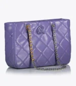 Axel 1010-3243 Γυναικεία Τσάντα Ώμου Με Αλυσίδα Σε Purple - Image 2