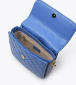 Axel 1010-0728 Dinah Γυναικεία Τσάντα Χιαστί Καπιτονέ Σε Blue - Image 4