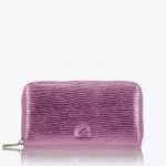 Axel 1101-1732 Γυναικείο Πορτοφόλι Iphigenia Με Γυαλιστερό Κυματιστό Σχέδιο Σε Lilac