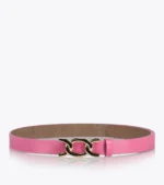 Axel 1609-0112 Γυναικεία Ζώνη Δερμάτινη Με Μεταλλική Αγκράφα Σε Fuxia - Image 2