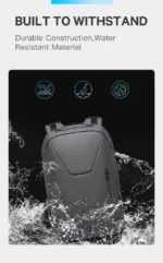 Bange 22188 Αδιάβροχη Τσάντα Πλάτης 21L για Laptop 15.6" Σε Χρώμα Μαύρο - Image 6