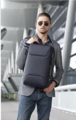 Bange 7216 Αδιάβροχη Τσάντα Πλάτης για Laptop 15.6" Σε Χρώμα Μπλε Σκούρο - Image 7