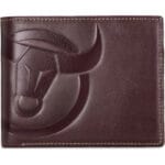 Bull Captain QB0203-H Δερμάτινο Ανδρικό Πορτοφόλι Καφέ