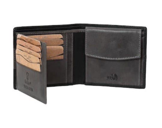 Lavor 1-6063 Δερμάτινο Ανδρικό Πορτοφόλι Με RFID Μαύρο - Image 2