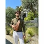 Bull Captain XB 019 Δερμάτινη Ανδρική Τσάντα Ώμου / Χιαστί Σε Χρώμα Καφέ - Image 2