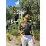 Bull Captain XB 126 Δερμάτινη Ανδρική Τσάντα Ώμου / Χιαστί Σε Χρώμα Μαύρο - Image 4