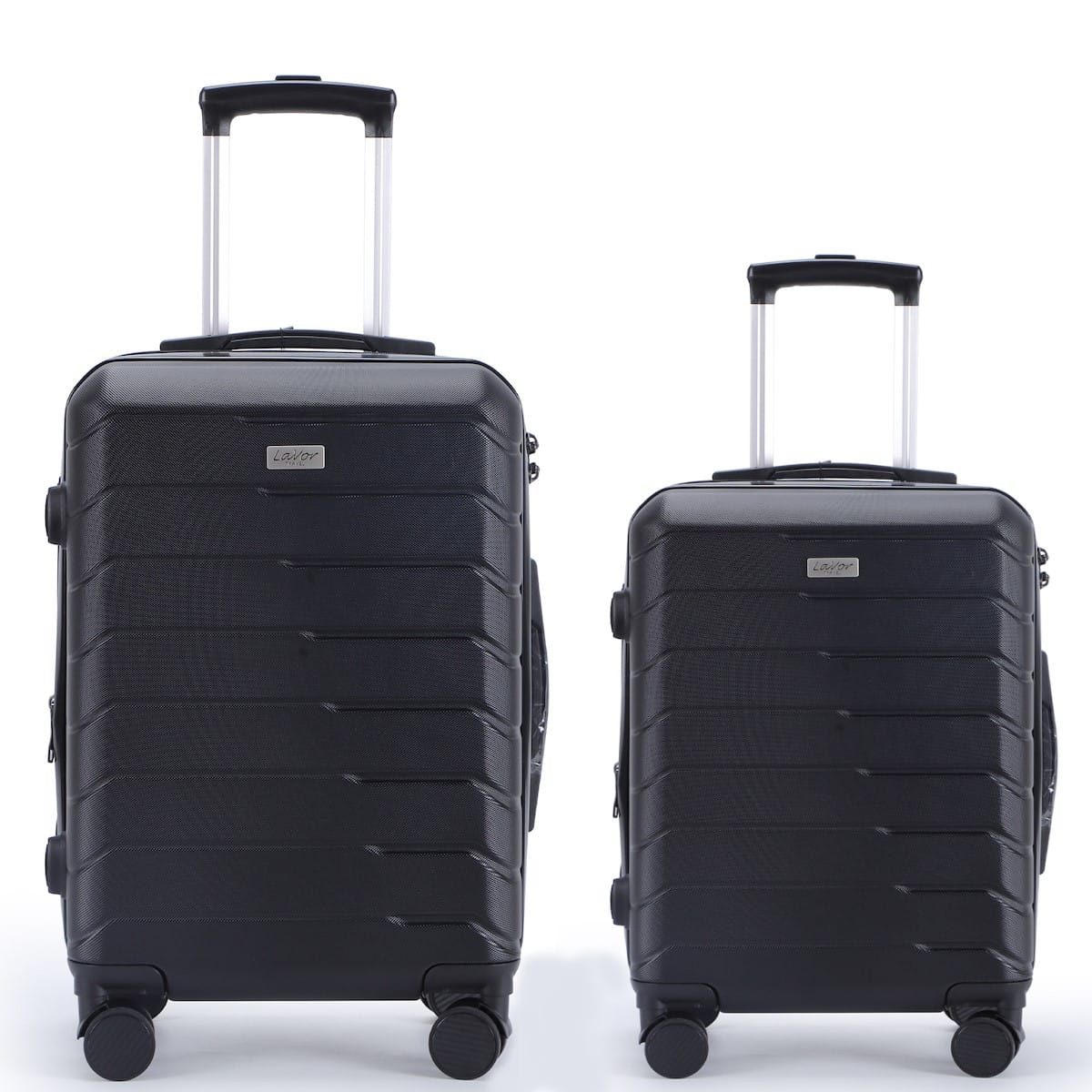 lavor_1_601_valitsa_kampinas_set2_se_mayro_chroma Lavor 1-601 Σετ Βαλίτσες 2τμχ Μικρό/Μεσαίο Μέγεθος σε Μαύρο χρώμα - Image 1